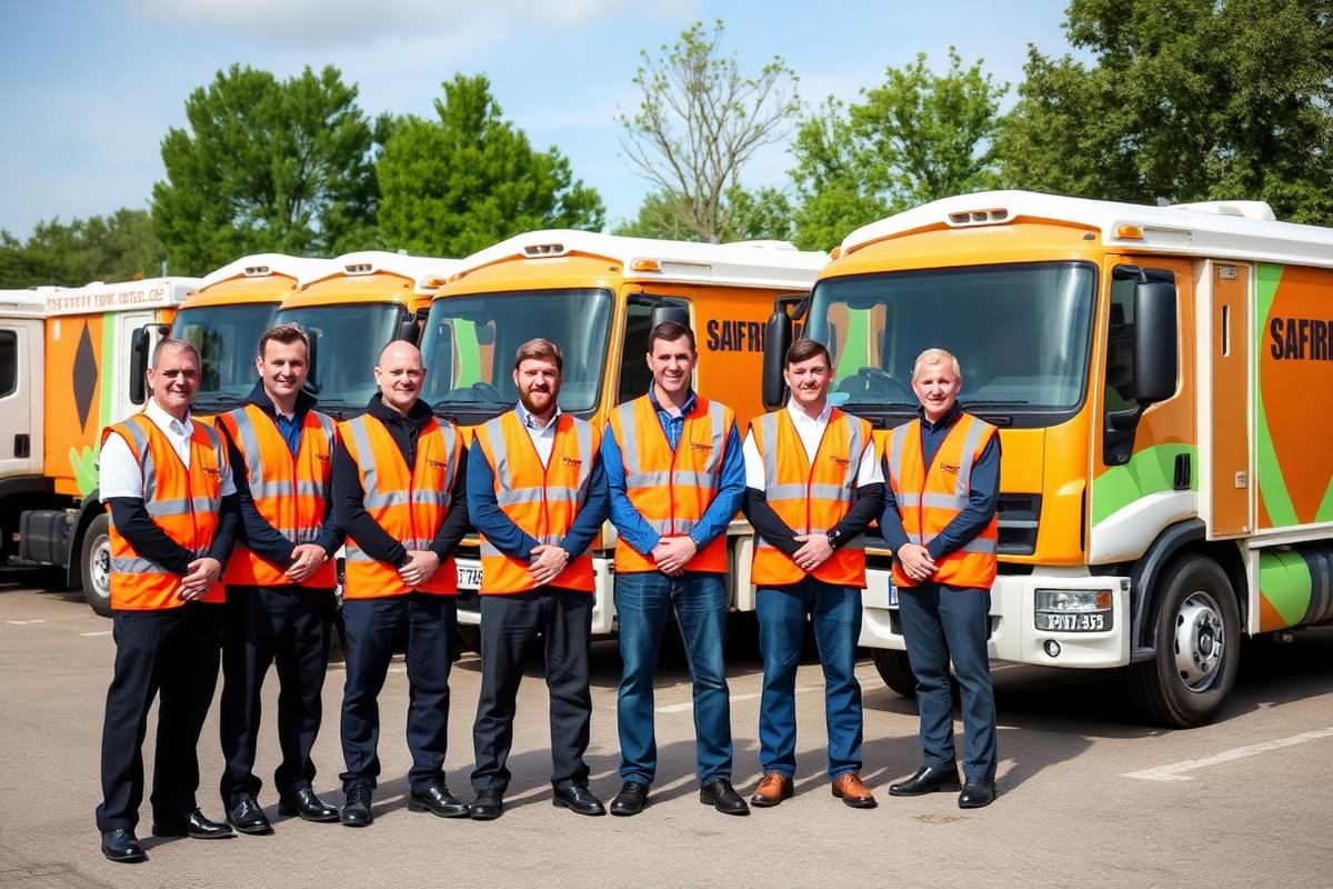 Our sanitation crew